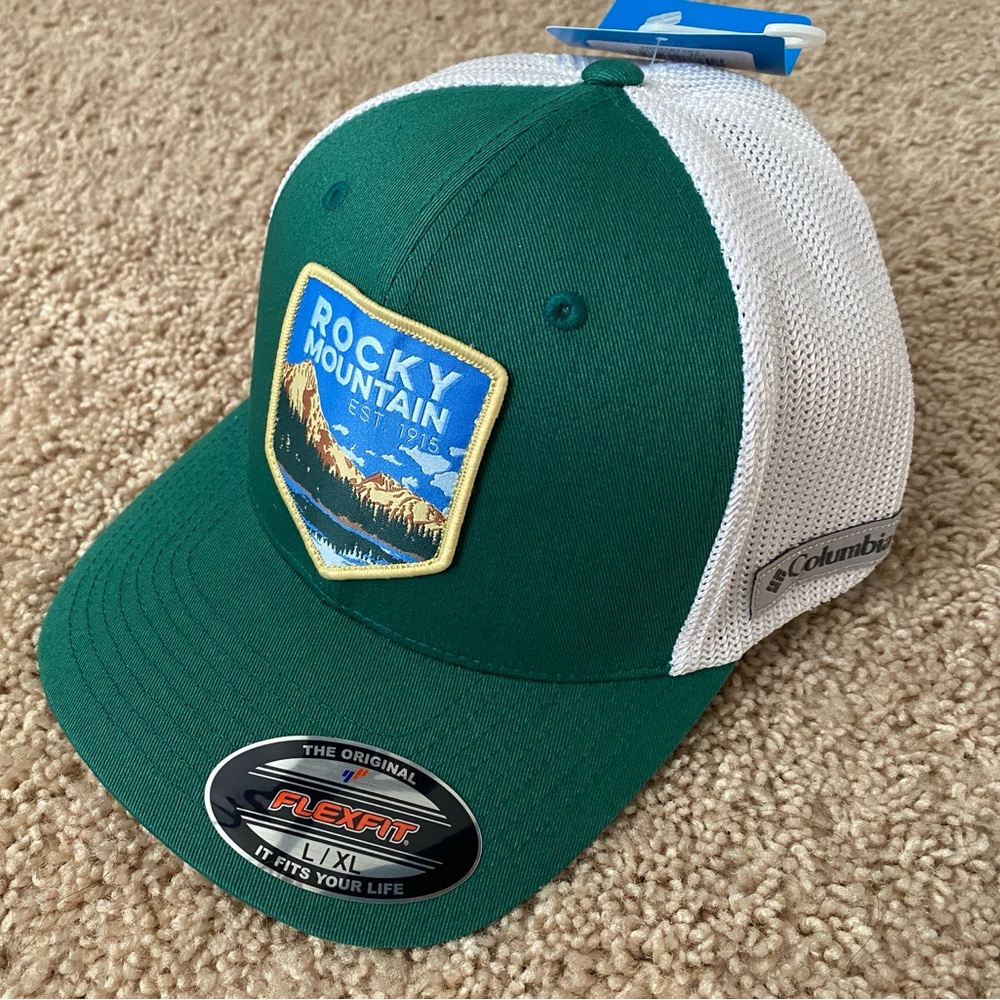 Columbia Rocky Mountain National Park Coldwater Canyon Flexfit Cap L/XL